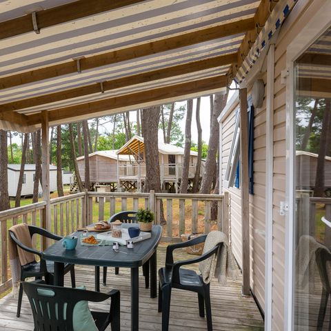 Mobile home 6 persons - Comfort mobile home - 3 bedrooms - Air-conditioned