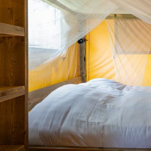 Canvas and wooden tent 6 persons - Mouette