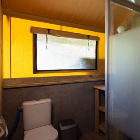 Canvas and wooden tent 6 persons - Mouette