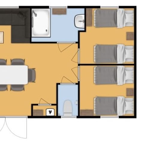 MOBILE HOME 6 people - Baleine