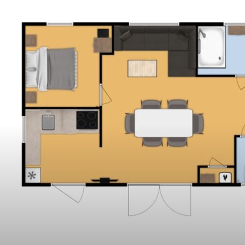 MOBILE HOME 6 people - Baleine