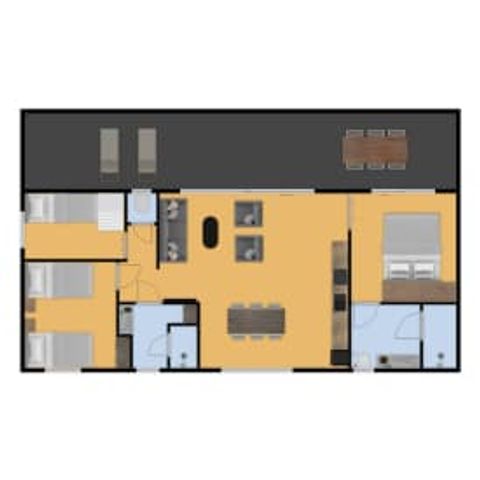 MOBILE HOME 6 people - Cachalot