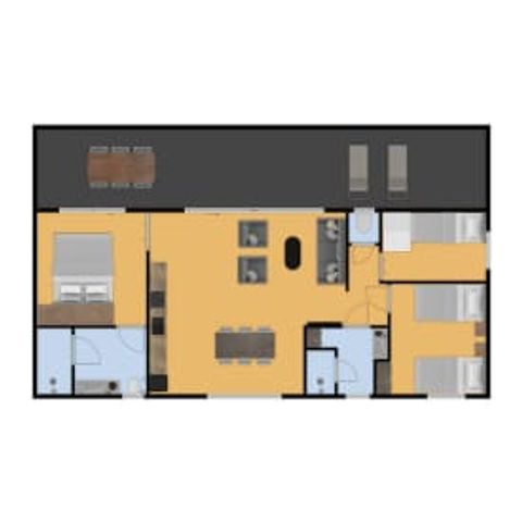 MOBILE HOME 6 people - Cachalot