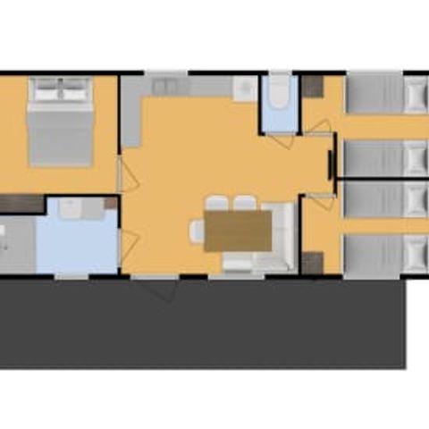 MOBILE HOME 6 people - Mobile home Brochet