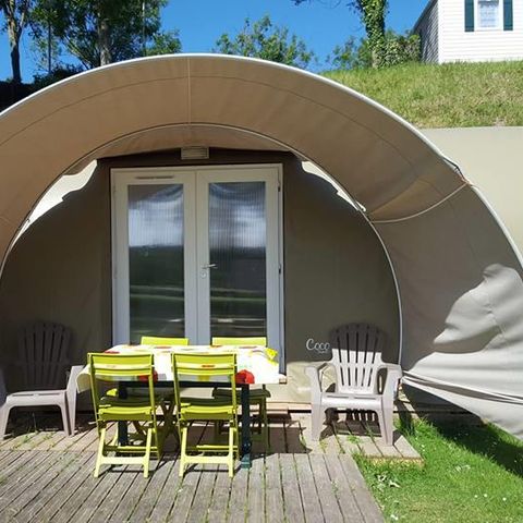 Glamping tent 4 persons - COCO SWEET - Without sanitary facilities