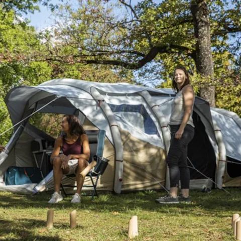 TENT 6 people - THE "READY TO CAMP" without sanitary facilities