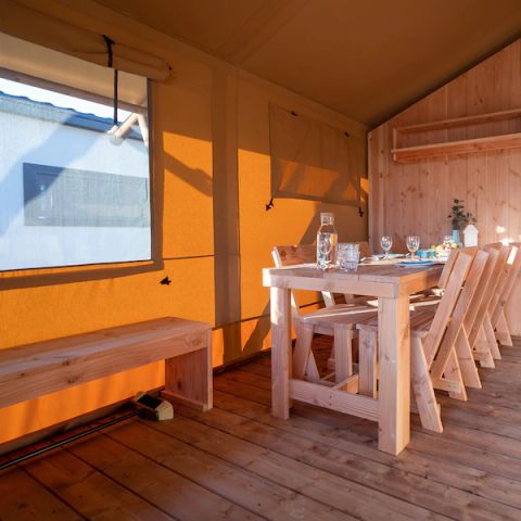 CANVAS AND WOOD TENT 5 people - SunLodge Taiga