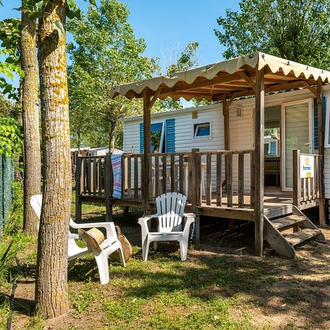 MOBILE HOME 4 people - Mobil-home | Classic | 2 Bedrooms | 4 Pers. | Raised terrace | Air-con.