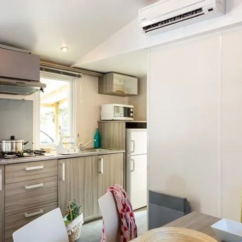 MOBILE HOME 6 people - Mobil-home | Classic | 2 Bedrooms | 4/6 Pers. | Uncovered elevated terrace | Air-conditioning.