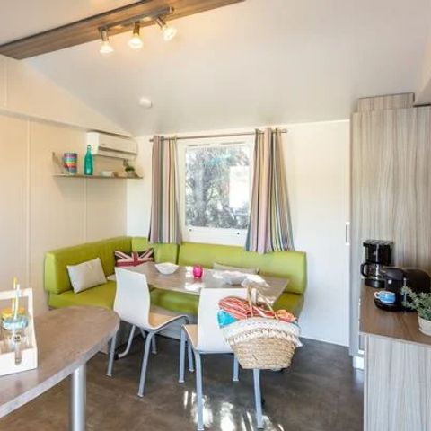 MOBILE HOME 6 people - Mobil-home | Classic | 2 Bedrooms | 4/6 Pers. | Uncovered elevated terrace | Air-conditioning.