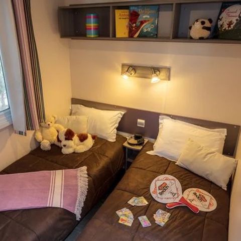 MOBILE HOME 6 people - Mobil-home | Classic | 2 Bedrooms | 4/6 Pers. | Uncovered elevated terrace | Air-conditioning.
