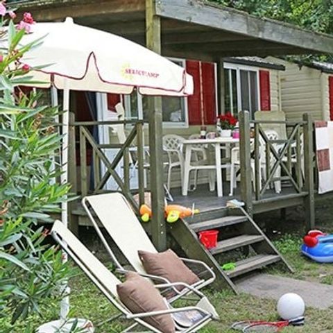 MOBILE HOME 6 people - Mobil-home | Classic | 2 Bedrooms | 4/6 Pers. | Raised terrace | Air-con.
