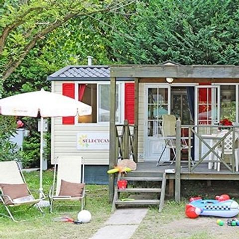 MOBILE HOME 6 people - Mobil-home | Classic | 2 Bedrooms | 4/6 Pers. | Raised terrace | Air-con.