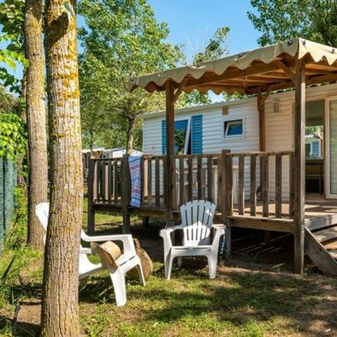 MOBILE HOME 6 people - Mobil-home | Classic | 3 Bedrooms | 4/6 Pers. | Raised terrace | Air-con.