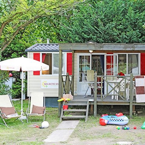 MOBILE HOME 6 people - Mobile-home | Comfort | 2 Bedrooms | 4/6 Pers. | Raised terrace | Air-con.