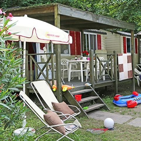 MOBILE HOME 6 people - Mobile-home | Comfort | 2 Bedrooms | 4/6 Pers. | Raised terrace | Air-con.
