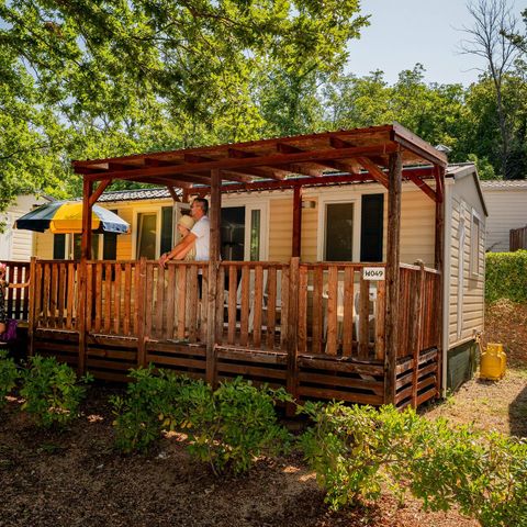 MOBILE HOME 6 people - Comfort | 3 Bedrooms | 6 Pers | Raised terrace | Air conditioning