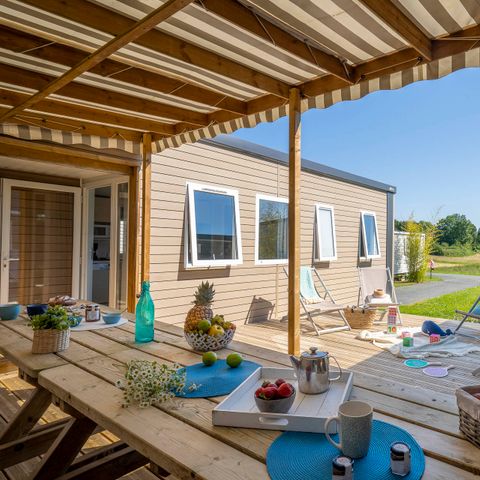 MOBILE HOME 6 people - EXCLUSIVE - 3 bedrooms - 3 shower rooms - Tribe - SPA