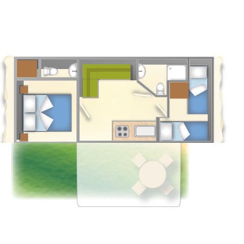 MOBILE HOME 4 people - BAIA COMFORT