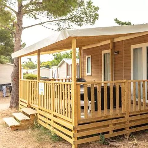 Mobile home 4 persons - Premium | 2 Bedrooms | 4 Pers. | Terrace Lounge | Air conditioning | TV