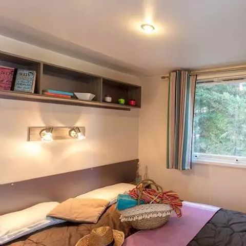 Mobile home 6 persons - Comfort | 2 Bedrooms | 4/6 Pers. | Terrace Lounge | Air conditioning