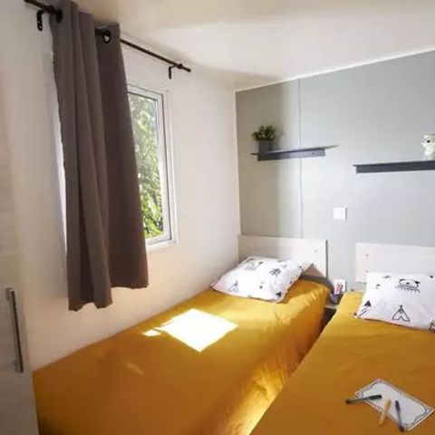 Mobile home 4 persons - Premium | 2 Bedrooms | 4 Pers | Raised terrace | Air conditioning