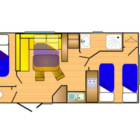 MOBILE HOME 6 people - Europa 780-2 A/C CD