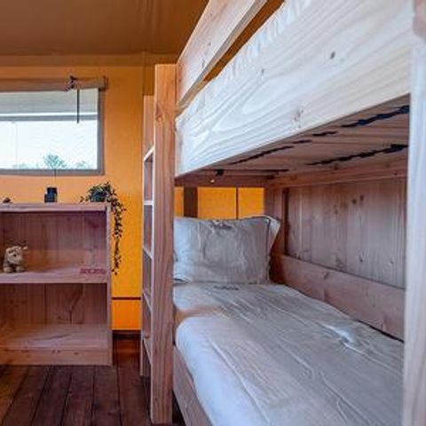 CANVAS AND WOOD TENT 5 people - Taiga