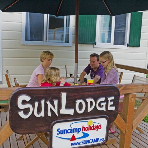 CANVAS AND WOOD TENT 5 people - SunLodge Maple