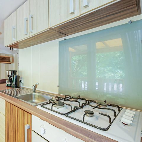 MOBILE HOME 6 people - Mobile-home | Comfort | 2 Bedrooms | 4/6 Pers. | Raised terrace | Air-con.