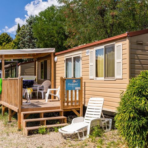 MOBILE HOME 6 people - Comfort | 3 Bedrooms | 6 Pers | Raised terrace | Air conditioning