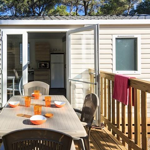 MOBILE HOME 6 people - HANDI Confort (Special PMR + air conditioning)