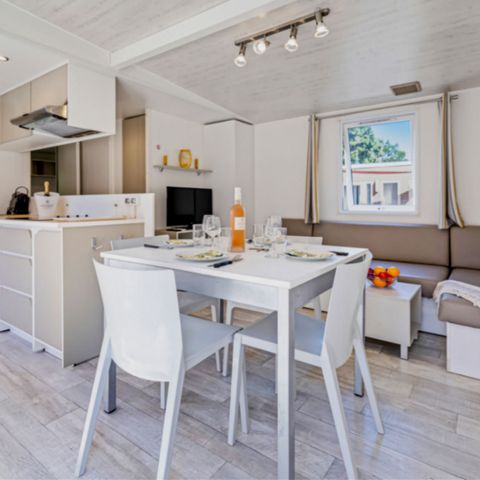 MOBILE HOME 6 people - LUXE Master Zen + Air conditioning + TV + 2 bathrooms