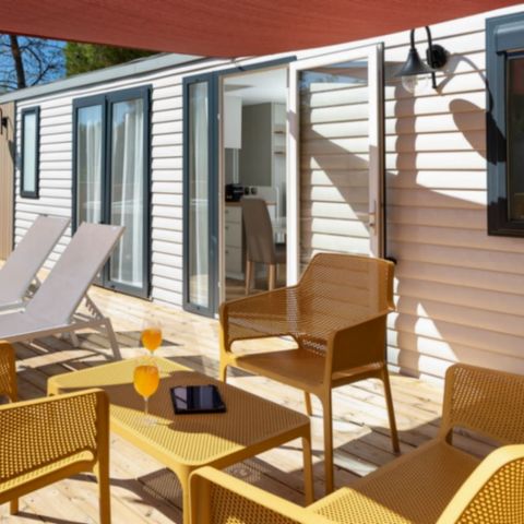 MOBILE HOME 6 people - LUXE Master Zen + Air conditioning + TV + 2 bathrooms