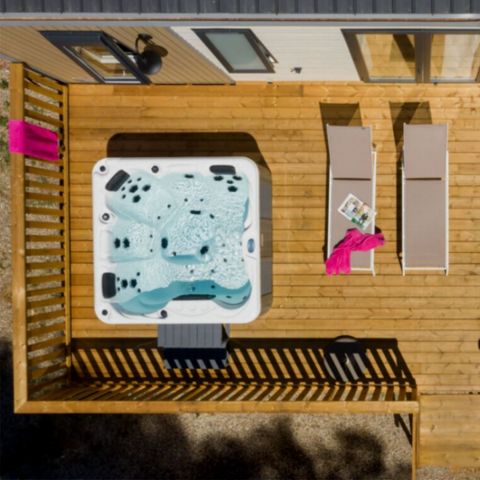 MOBILE HOME 6 people - LUXE Master Zen + Air conditioning + TV + 2 bathrooms