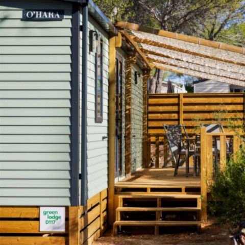 Mobile home 6 persons - GREEN - LODGE 3bed - Air conditioning - TV