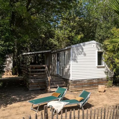 Mobile home 6 persons - 4-bedroom cottage for 6 people, air-conditioned + TV **