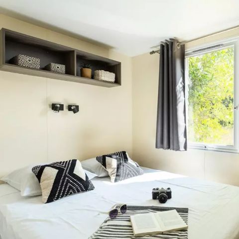 Mobile home 6 persons - 4-bedroom cottage for 6 people, air-conditioned + TV **