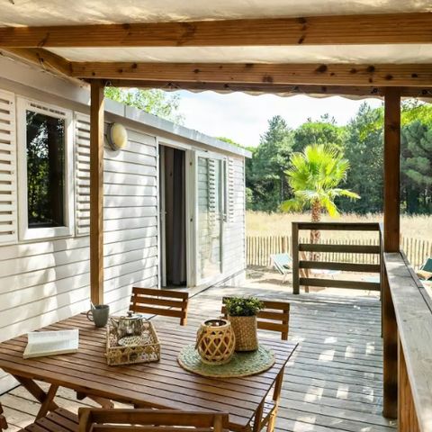 Mobile home 6 persons - 4-bedroom cottage for 6 people, air-conditioned + TV **