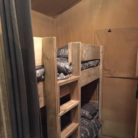 CANVAS AND WOOD TENT 4 people - LODGE WOODY