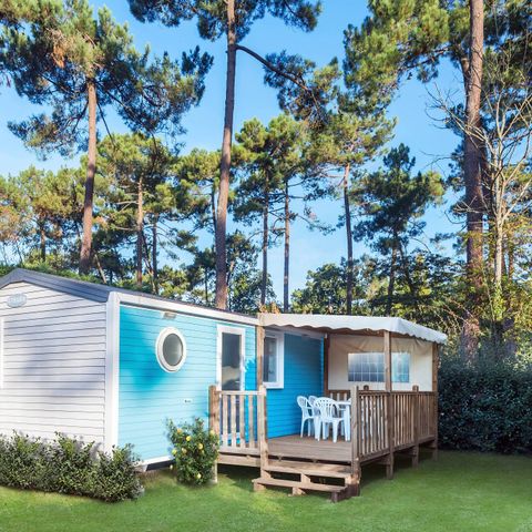 Mobile home 6 persons - Premium | 3 Bedrooms | 6 Pers | Raised terrace | Air conditioning | TV