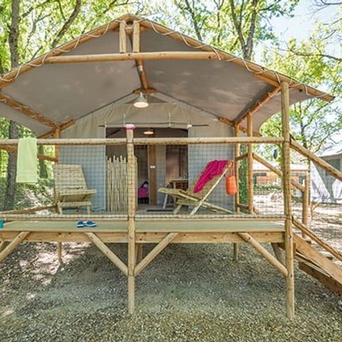 Tent 4 persons - Lodge tent | 2 Bedrooms | 4 Pers. | No bathroom