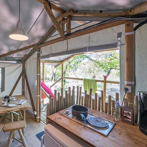 Tent 4 persons - Lodge tent | 2 Bedrooms | 4 Pers. | No bathroom
