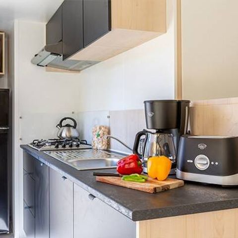 Mobile home 6 persons - Mobile home | Premium Exclusive | 3 Bedrooms | 6 Pers | Raised terrace | Tropical shower | Air conditioning | TV