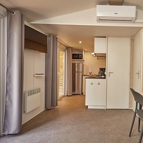Mobile home 4 persons - Ultimate | 2 Bedrooms | 4 Pers. | Raised terrace | Air conditioning | TV