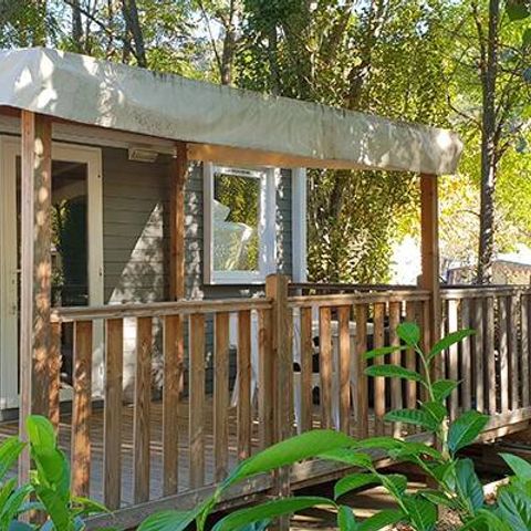 Mobile home 2 persons - Mobile-home | Premium | 1 Bedrooms | 2 Pers. | Raised terrace | Air conditioning | TV