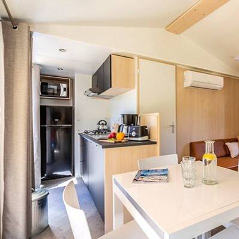 Mobile home 6 persons - Mobile home | Premium Exclusive | 3 Bedrooms | 6 Pers | Raised terrace | Tropical shower | Air conditioning | TV