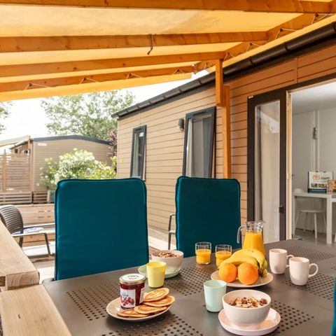 Mobile home 6 persons - Premium Deluxe 3 rooms Lounge