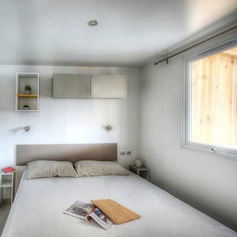 Mobile home 6 persons - Ultimate | 3 Bedrooms | 6 Pers | Raised terrace | Jacuzzi | 2 bathrooms | Air conditioning | TV