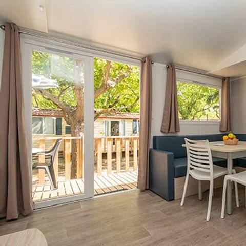 Mobile home 6 persons - Mobil-home | Premium | 3 Bedrooms | 6 Pers | Terrace Lounge | Air conditioning | TV
